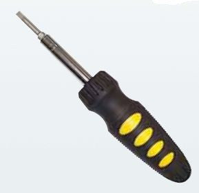 6 in 1 Screw Driver with 2 Fla