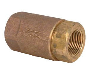 1 1/4" bronze ball cone check valve APOLLO