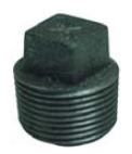 3/4 Standard black plug (10 per bag)