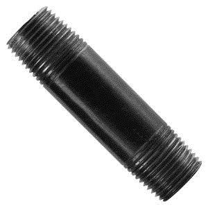 1/2 x 1 1/2 standard black nipple (25 per box)