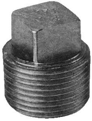 1" Standard Pipe Plug  (Cored)