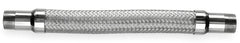 1/2 x 12 stainless steel flex single braid