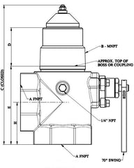 3 inch internal valve tee body threaded ductile iron 150 GPM