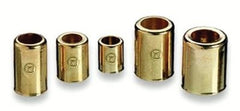 Brass ferrule 3/8" plastic hos or low pressure red hose