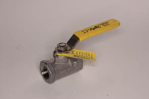 3/8" Apollo stainless steel ball valve threaded ends