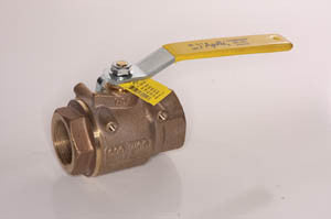 1 1/2 Full port Apollo bronze ball valve