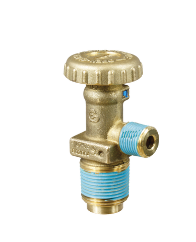 3/4" MPT x 3/8" MPT forklift liquid service valve, 2.6 GPM