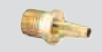Brass Adapator 1/8 MPT x 1/8 Barb for Manometer Pressure Ta