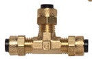 1/4 tee for poly tubing