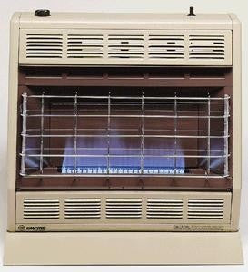 Empire 30M BTU blue flame vent free with thermostat propane