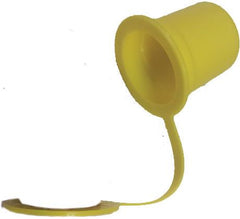 Plastic cap with lanyard for the Euro Snap-fill filler vlv