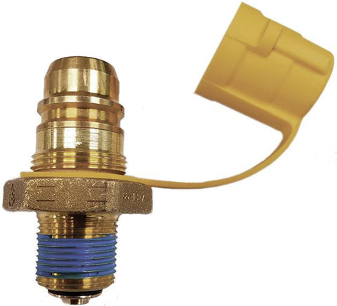 3/4 MPT Snap-Fill quick connec fill valve for forklift cyl