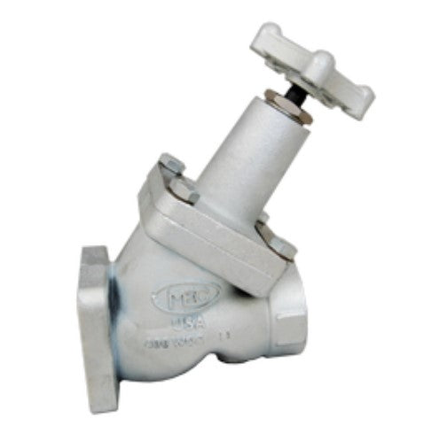 4 Bolt Flange Type B x 2"FNPT 2" Body High Flow Globe Valve