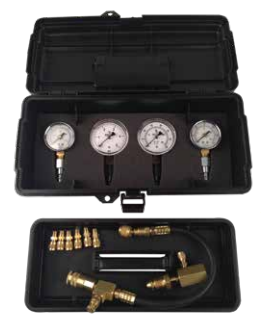 Type A Test Kit with 300 PSI 30 PSI, 5 PSI - 35