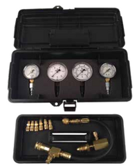 Type A Test Kit with 300 PSI 30 PSI, 5 PSI - 35" WC Gauges