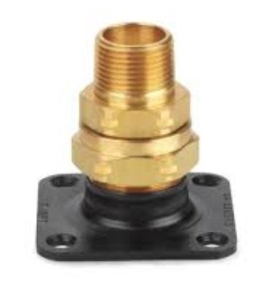 3/4" FlashShield Term. Ftg w/ Sq Flange 3/4" NPT Gastite CSS