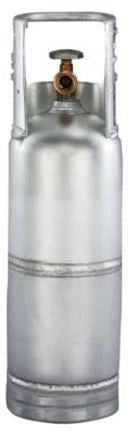 6lb ALUMINUM portable cylinder w/ OPD valve, vapor service