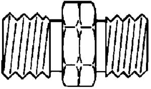9/16" LH MPT x 9/16 MLH Thread