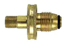 1/4 MPT X soft nose full flow POL with brass handwheel