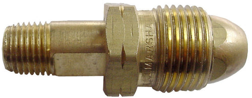 1/4 MPT X MPOL Excess flow 7/8 hex nut, .9 GPM