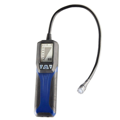 Wohler combustible gas detector with hard side case