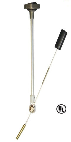 Junior JR Float Gauge 37" ID Top Mount, with remote sender