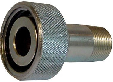 1 3/4 F acme x 3/4 MPT steel coupling