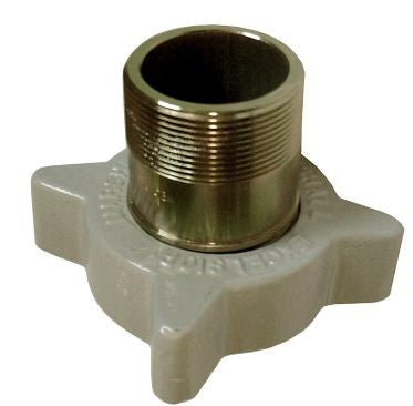 3 1/4 F acme x 2 MPT filler coupling, steel nut