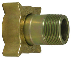 2 1/4 female acme X 1 1/4 MPT vapor coupling brass/nipple st