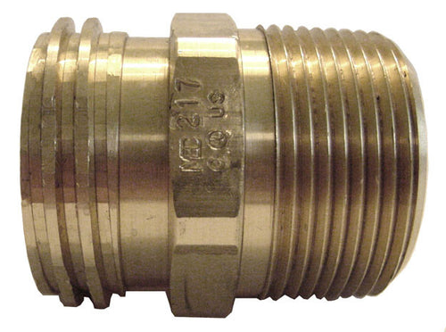 1 3/4 M acme x 1 1/4 MPT adapt **ME** brass