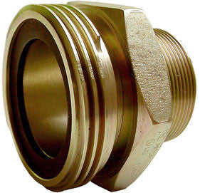 3 1/4 M acme x 3 MPT adaptor brass