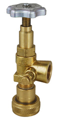 Fill valve unloading adaptor 1-3/4 female ACME x 3/4 FPT