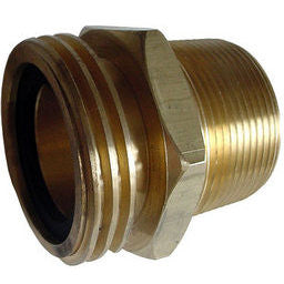 2 1/4 M acme x 2 MPT and 1 1/4 FPT brass adaptor