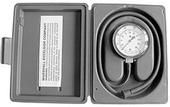 Gauge test kit 0-35 WC w/gray case and hose and adaptor
