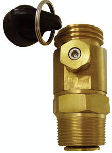 Flow Max Locking Tank Filler Valve 1-3/4" M Acme x 3/4" MPT