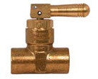 1/2 FPT x 1/4 FPT Quick acting hose end toggle valve