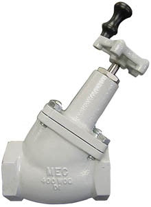 2" FNPT full flow globe valve ** with 1/4" tap ports