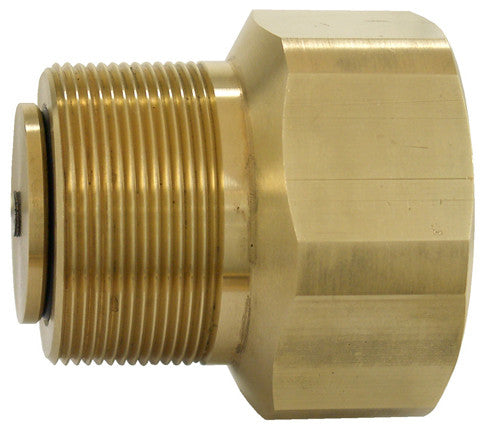 1 1/4 FPTx1 1/4 MPT Back Chec Valve - Brass 61 GPM @ 10 PSI