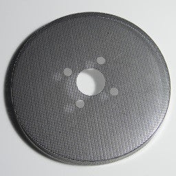 Excelerator 4" standard filter cap perforated SS