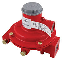 1/4 x 1/2 FPT 1st stg compact adjustable regulator, 9-12 PSI