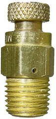 1/4 MPT liquid level vent gaug bleeder valve brass