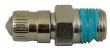 Test Tap Valve 1/4" MPT x Male Schrader adaptor with cap