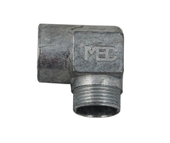 90 deg Pipeaway for 3/4" relie valve on forklift cylinder