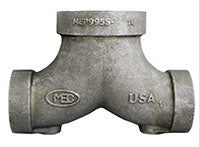 2" Socket Weld High Flow Tee Steel