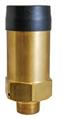 1-1/4 MPT External Relief Vlv Brass 250PSI NBR LP 6328 SCFM