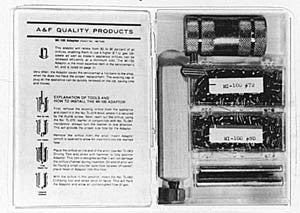 Master orifice adaptor installation kit