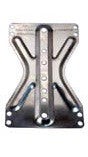 Universal Slotted H style Reg Bracket - Bow Tie Style