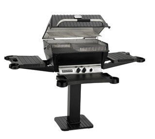 Broilmaster Premium Grill Head NG, Black (no shelving)