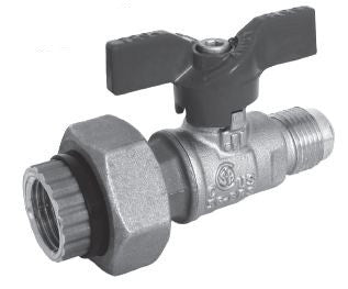 1/2MPT x 1/2MFL BV (101-703DU) w/ Dielectric Insulat)d Union