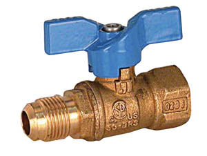 1/2 flare x 1/2 female Ball Valve (14 per Box)